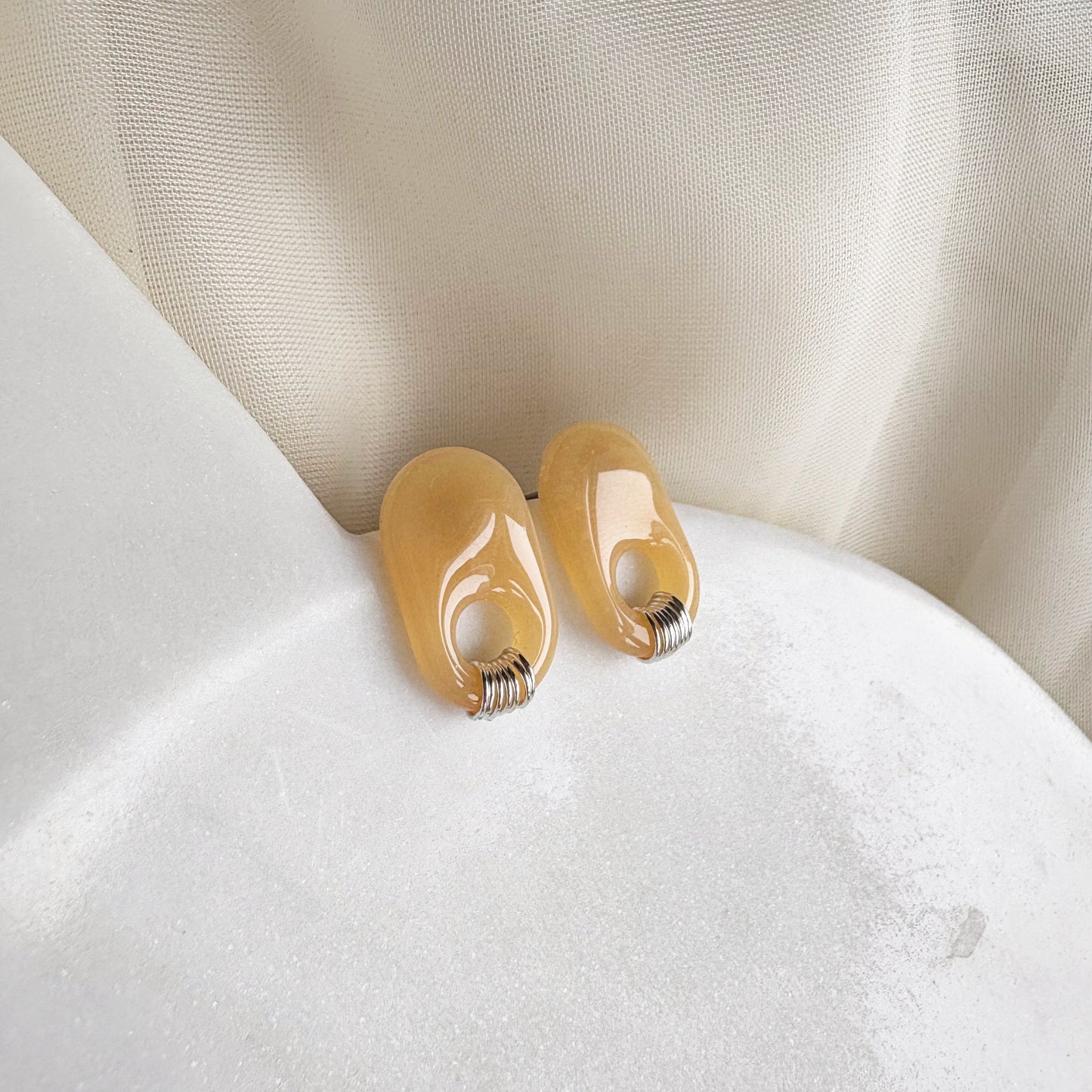 Orange Studs