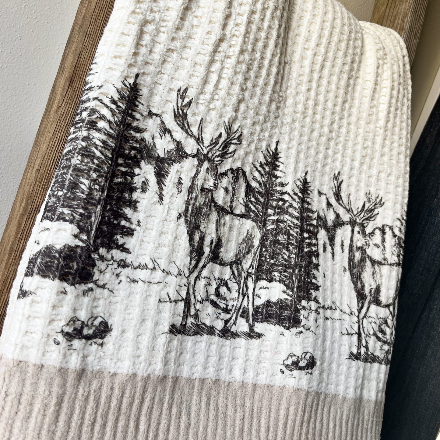 Cozy Deer Blanket