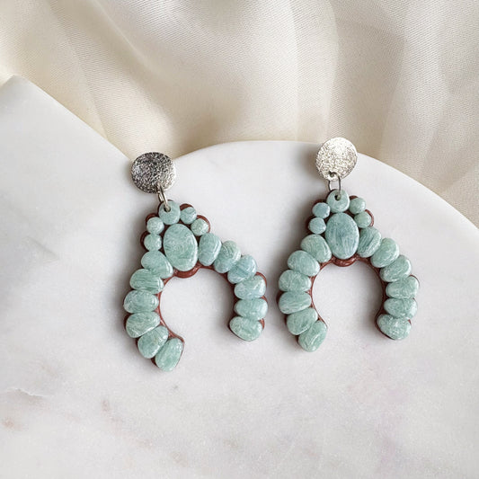 Teal Western Dangles
