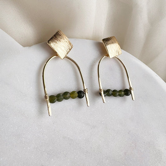 Jade Arch Dangles