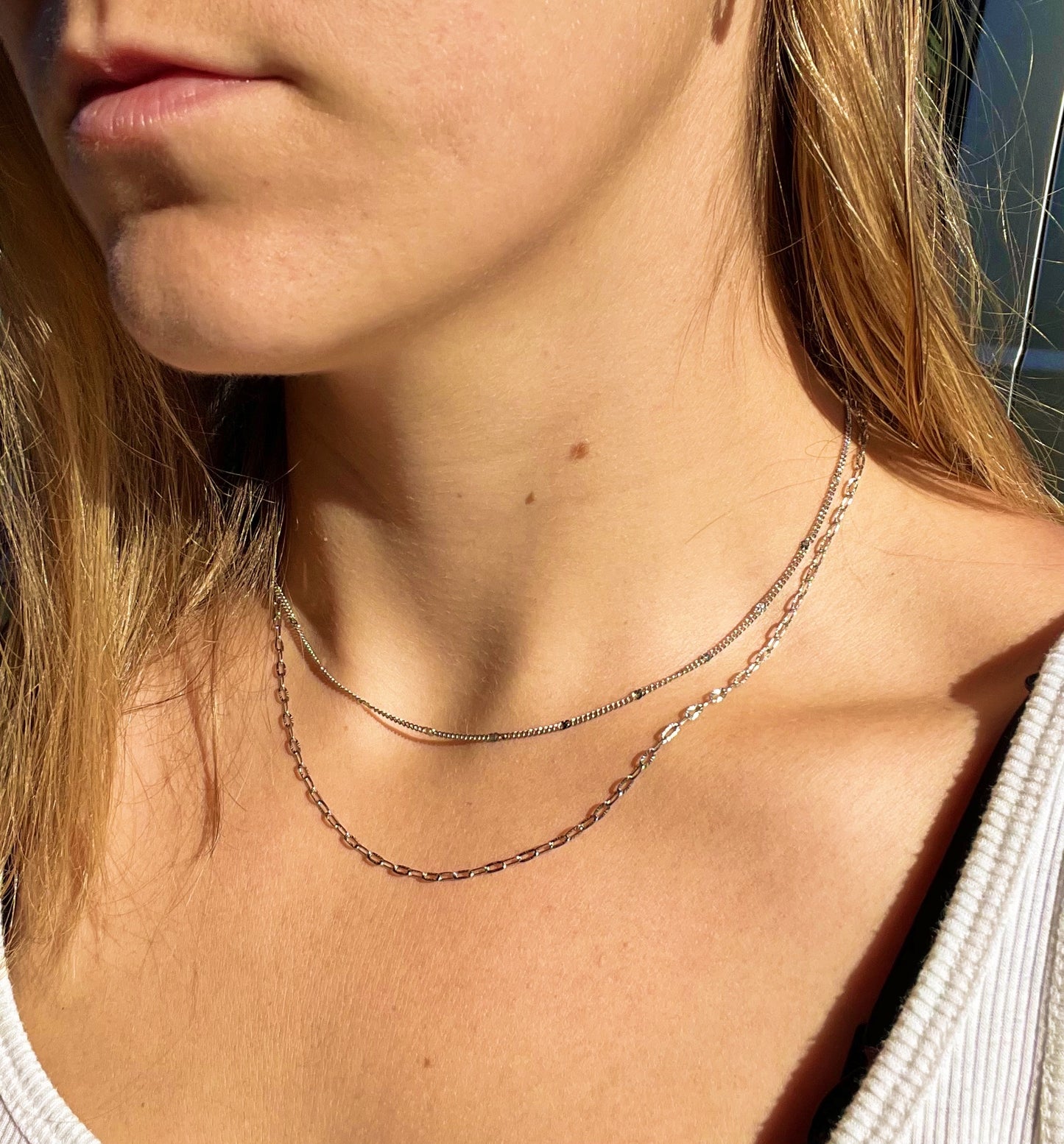 Stainless Steel Stacker Necklace