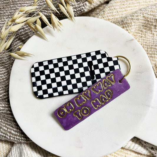 Chapstick Holder Keychain On My Way To Nap