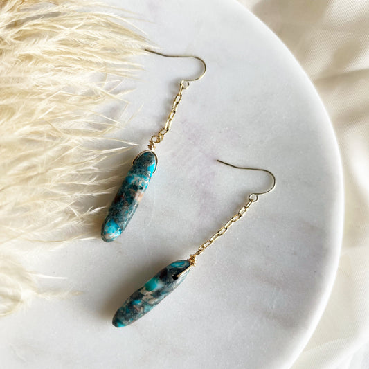 Sea Sediment Jasper Dangles