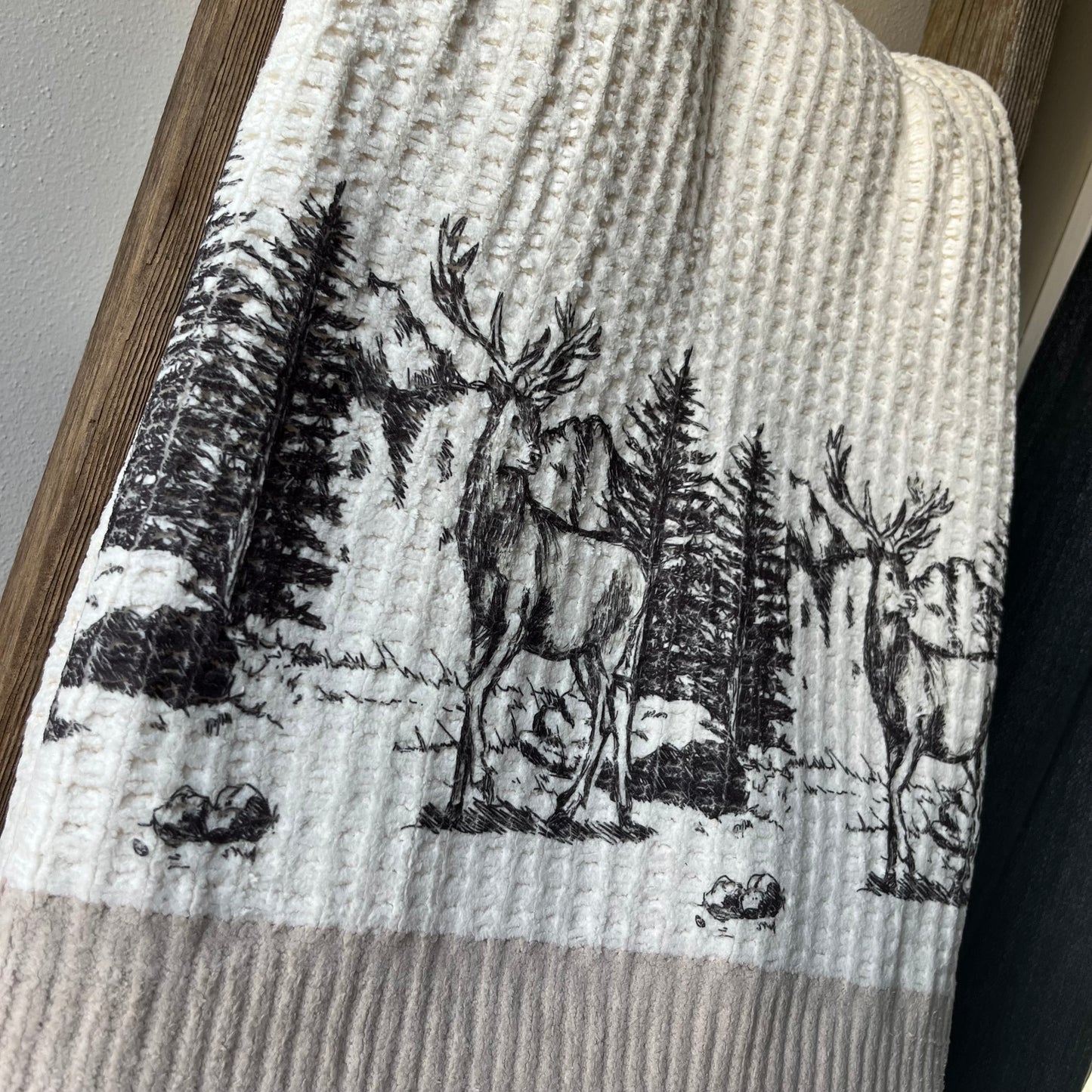Cozy Deer Blanket
