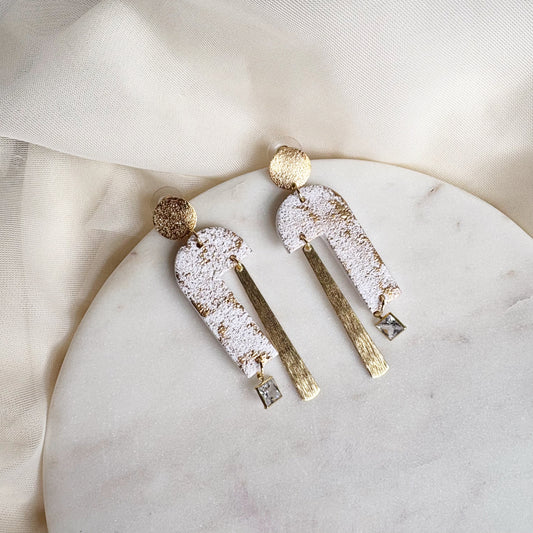 White Speckled Dangles